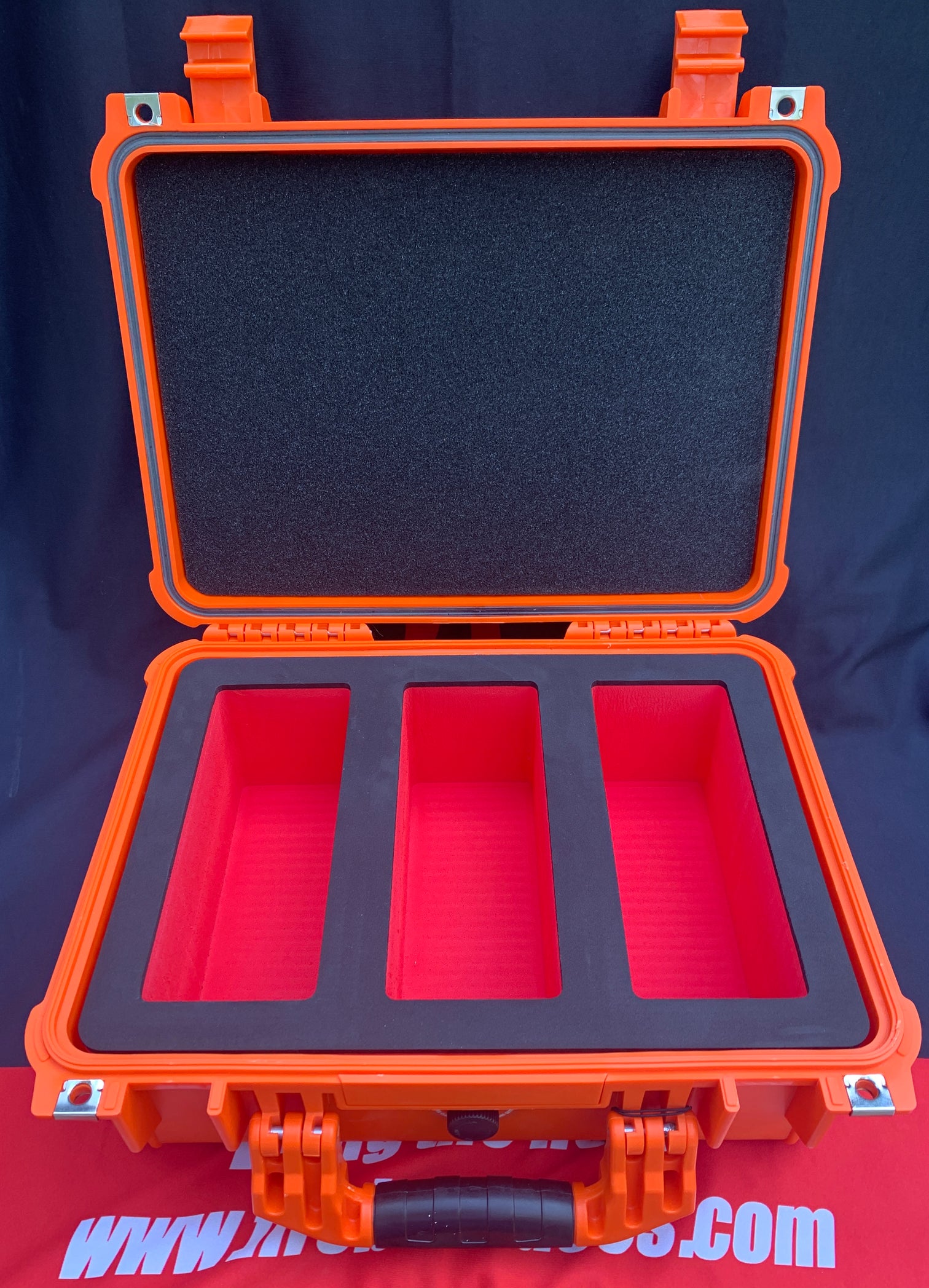 EVA Foam Insert for Apache 3800 – Fire Box Sports Card Cases